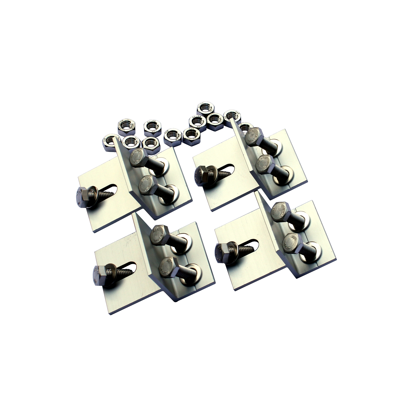 Set of 4 solar panel brackets for motorhomes, caravans, boats or roof mounting eBay