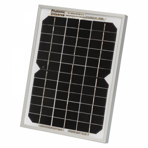 caravan 5 W 12 V Photonic Universe lote de panel solar con 5 A controlador de carga y batería cables se entrega en caja de sistema de 5 Watt barco o cualquier 12 V 