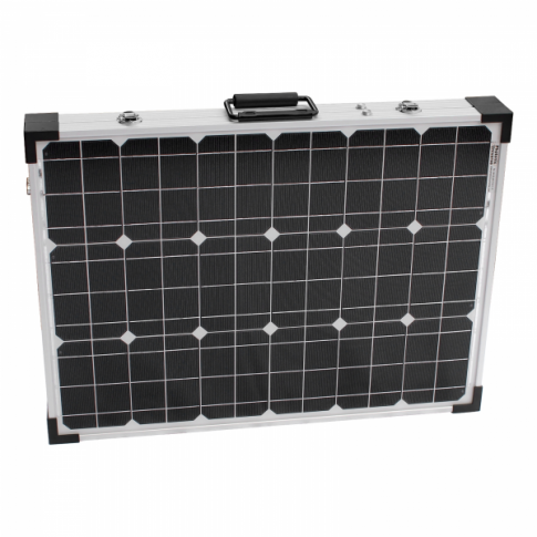 Foldable solar panel with charge controller $140, more