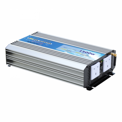 1500W 12V pure sine wave power inverter with On/Off remote control