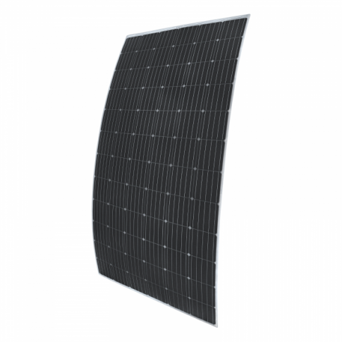 350W semi-flexible solar panel with rear junction box (made in Austria)