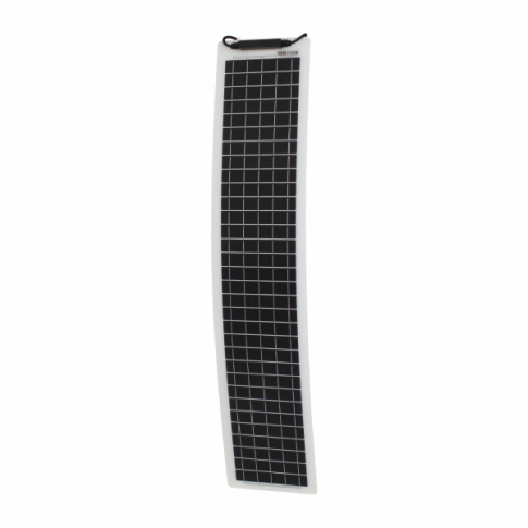 30W Reinforced Ultra-narrow semi-flexible solar panel with a durable ETFE coating