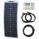 50W 12V Reinforced narrow semi-flexible solar charging kit 