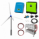 1kW grid-tie wind turbine kit with 5.5kW hybrid inverter and 24kWh battery bank for export of wind power into the grid