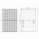 400W bi-facial monocrystalline solar panel with 60cm cable