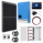 TBB Power 6.56kW 48V Complete Off-grid solar power system with 16 x 410W Sharp solar panels, 8kW TBB Power RIIOSUN hybrid inverter and 4 x TBB Power ES100II 105Ah batteries with IP65 cabinet