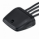 Scanstrut DS-H-MULTI-BLK Horizontal Black Cable Seal for Multiple Cables with Diameter up to 15mm