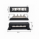 600A 12V/24V/48V black nickel plated busbar with 4 x M10 terminals and cover
