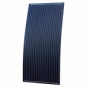 160W Black Reinforced semi-flexible solar panel with round rear junction box and 3m cable, with durable ETFE coating