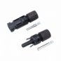 Pair of MC4 cable connectors / plugs for solar panels, extension leads or photovoltaic systems