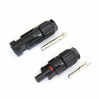 Pair of MC4 cable connectors / plugs for solar panels, extension leads or photovoltaic systems