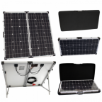 150W 12V folding solar charging kit for camper, caravan, boat or any other 12V system