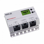 20A 12V/24V MPPT solar charge controller with LCD display for vehicles, boats, lighting and off-grid solar systems