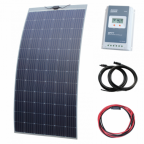 360W semi-flexible solar charging kit with Austrian textured fibreglass solar panel