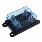 2-Way MEGA Fuse Holder with Protective Cover – Supports 2 x MEGA Fuses