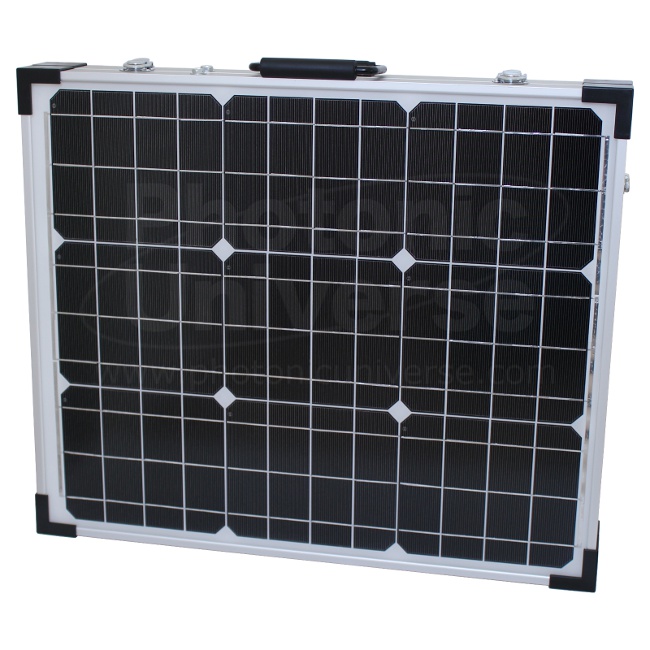80W 12V folding solar panel charging kit for caravan motorhome