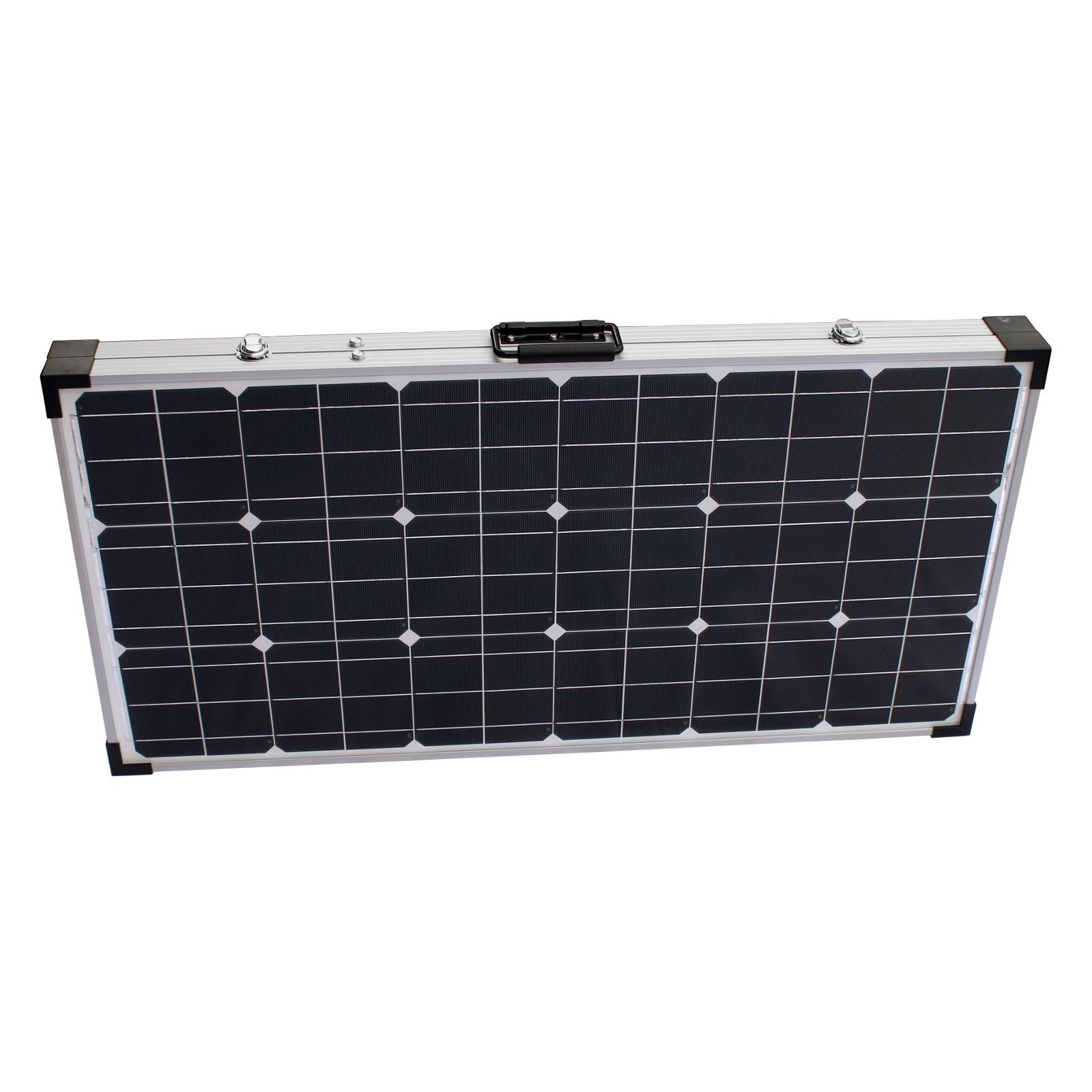150W (75W+75W) 12V/24V folding solar panel without a solar charge