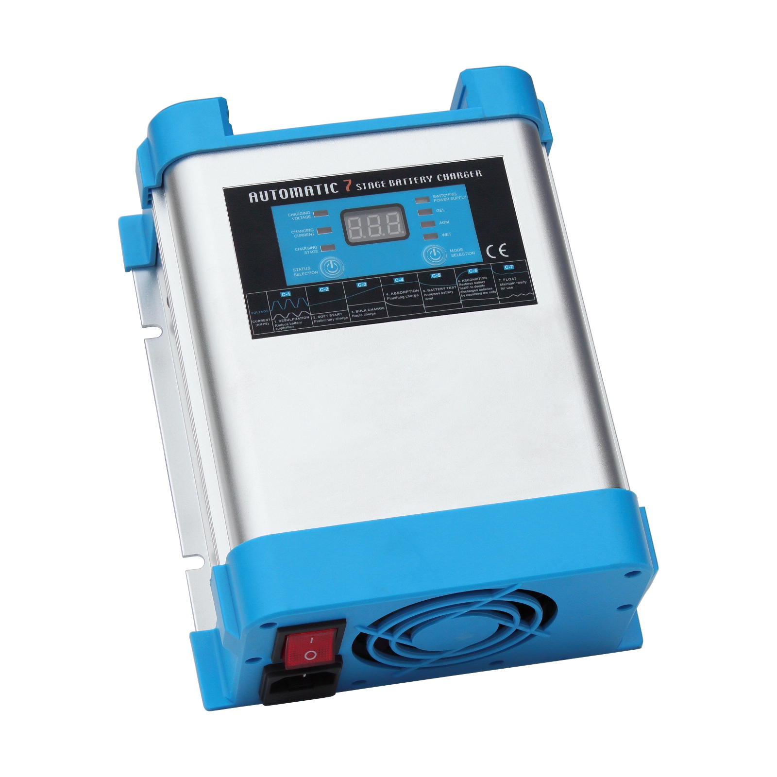 60A 12V mains battery charger