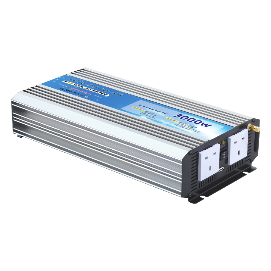 Pure sine wave inverter 1000W inverter Car power converter Remote Control Short circuit overheat voltage protection Easy to carry DC 12V AC 230V alternating current Efficiency Stable output Frequency