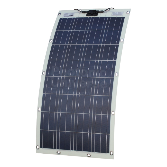 Flexible 140W solar panel made of back-contact solar cells (Photonic Universe)